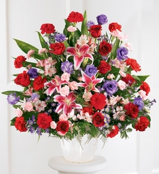 Eternal Solace Sympathy Arrangement from Mockingbird Florist in Dallas, TX